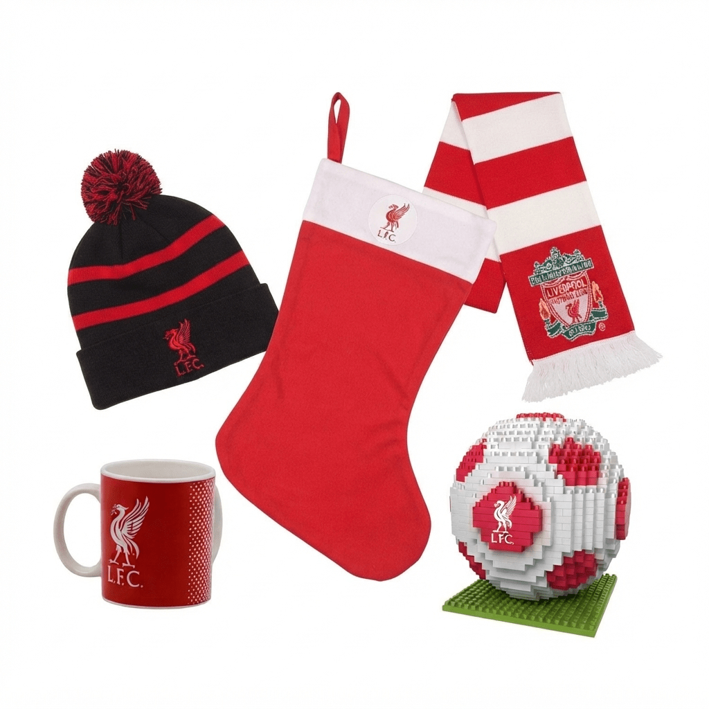 Liverpool FC Adventsgavepakke – 4 Gaver + Liverpool FC Julesok - Lukaki.dk