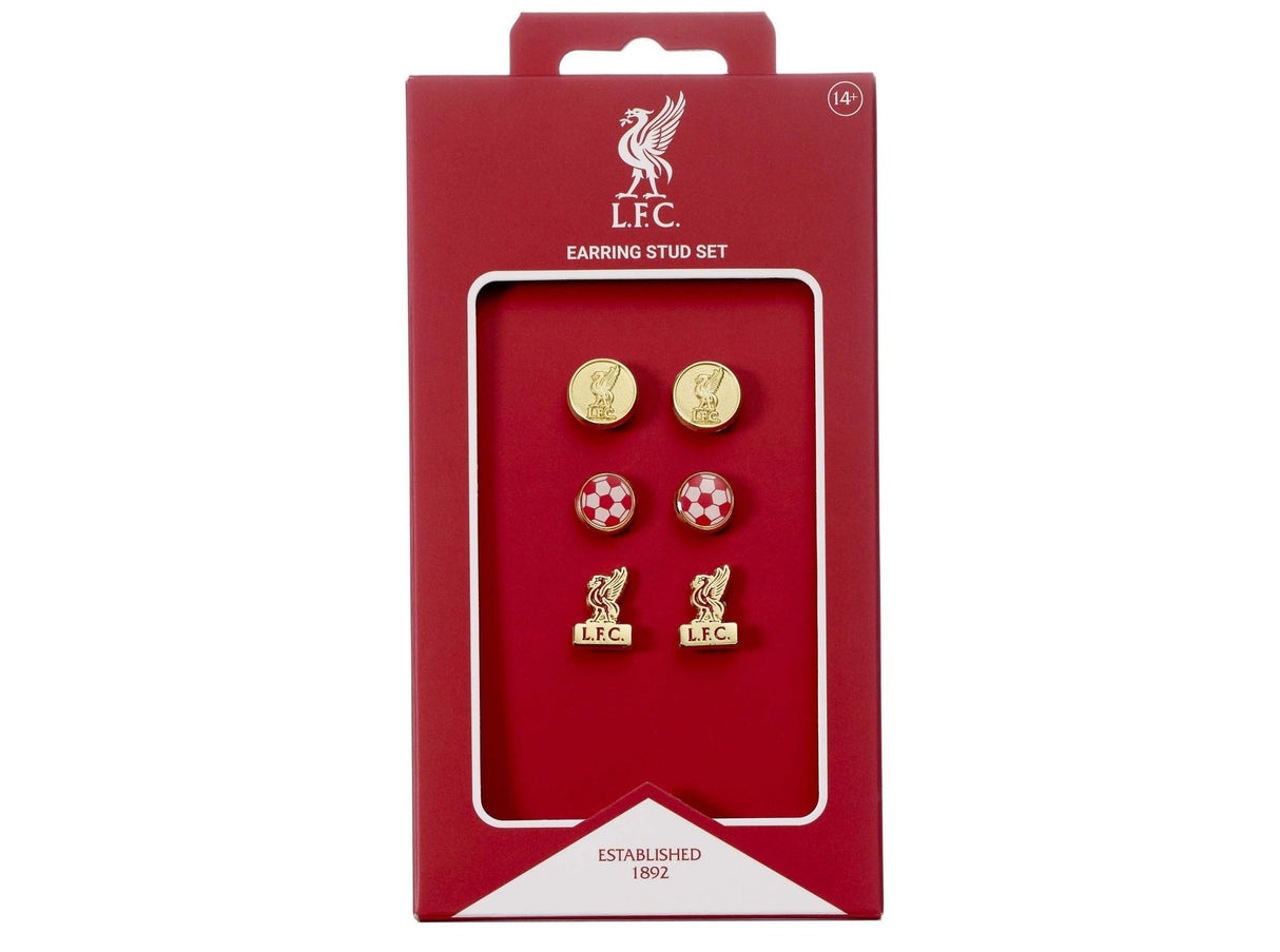 Liverpool FC Øreringe - 3 designs i 1 pakke - Lukaki.dkLiverpool FC Øreringe - 3 designs i 1 pakke