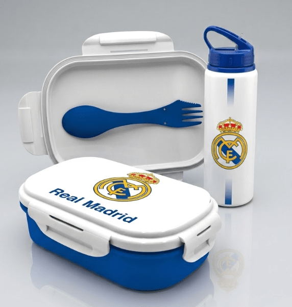 Real Madrid madkasse og drikkedunk - Lukaki.dk