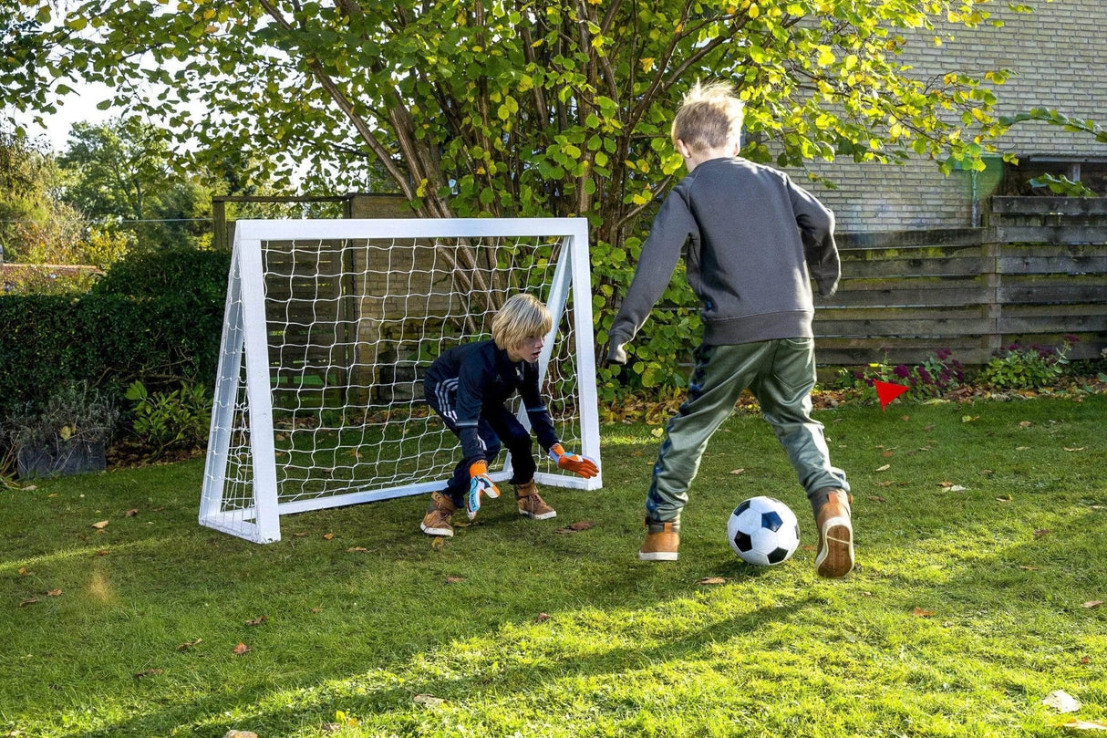 Homegoal Mini fodboldmål hvid - 150 x 120 cm - Lukaki.dkHomegoal Mini fodboldmål hvid - 150 x 120 cm