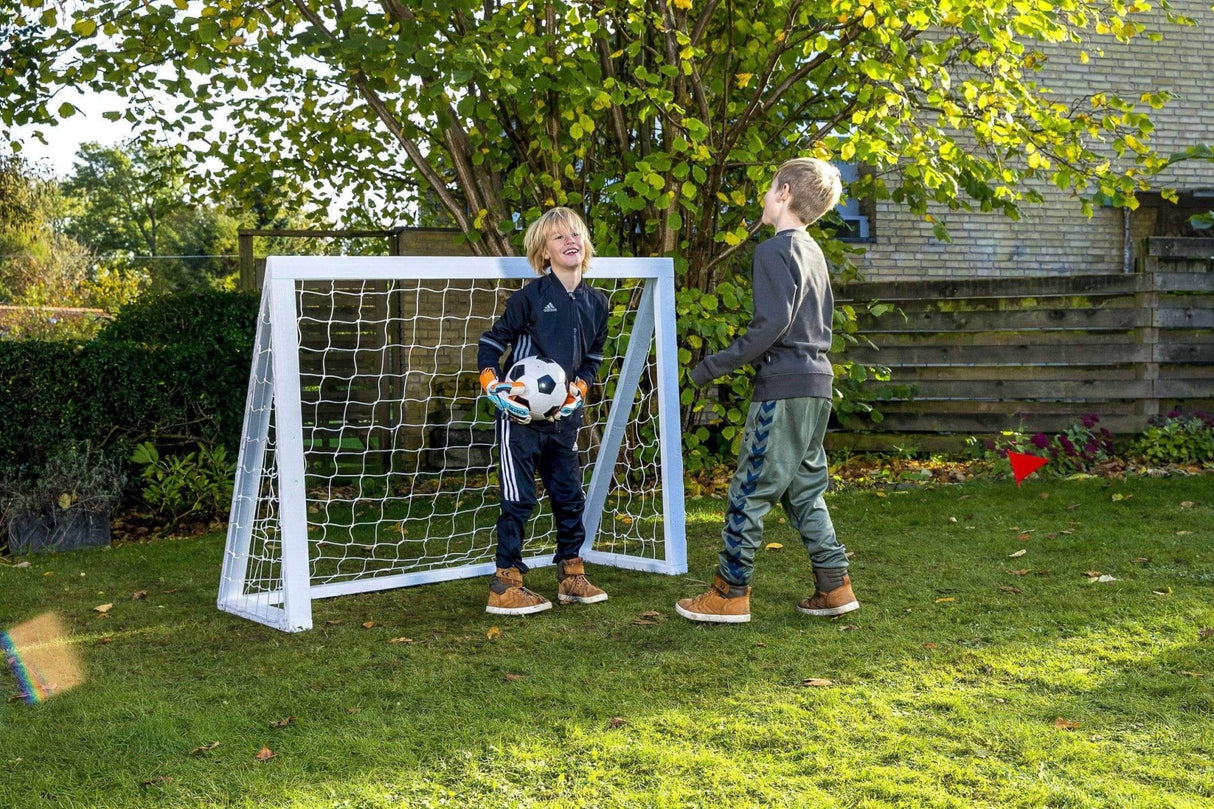 Homegoal Mini fodboldmål hvid - 150 x 120 cm - Lukaki.dkHomegoal Mini fodboldmål hvid - 150 x 120 cm