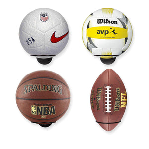 5 stk. Boldholder til væg - sort stål (Inkl. sorte skruer) - Lukaki.dk5 stk. Boldholder til væg - sort stål (Inkl. sorte skruer)