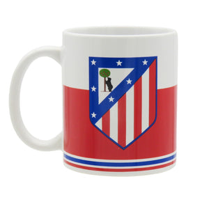 Atletico Madrid-mugg i fin presentask