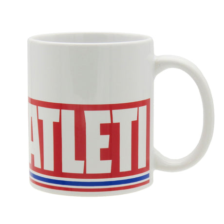 Atletico Madrid-mugg i fin presentask