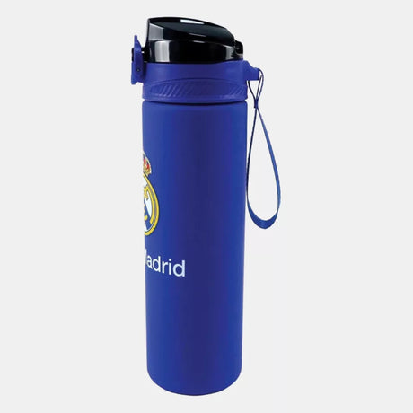 Real Madrid-vattenflaska med sugrör (700 ml)