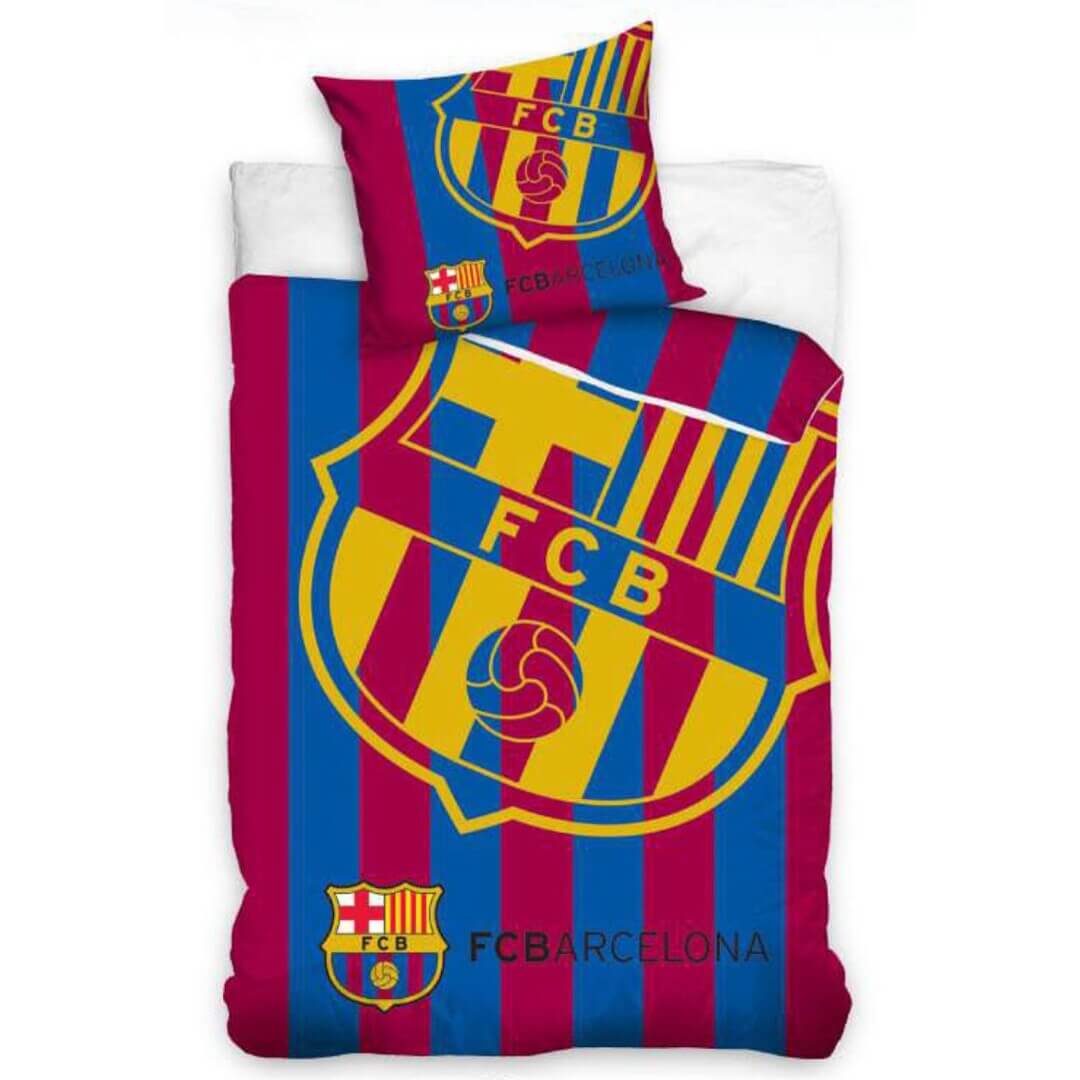 FC Barcelona sängkläder - 140x200 cm.