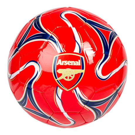 Arsenal Fotboll och bollhållare för vägg (inkl. svarta skruvar)