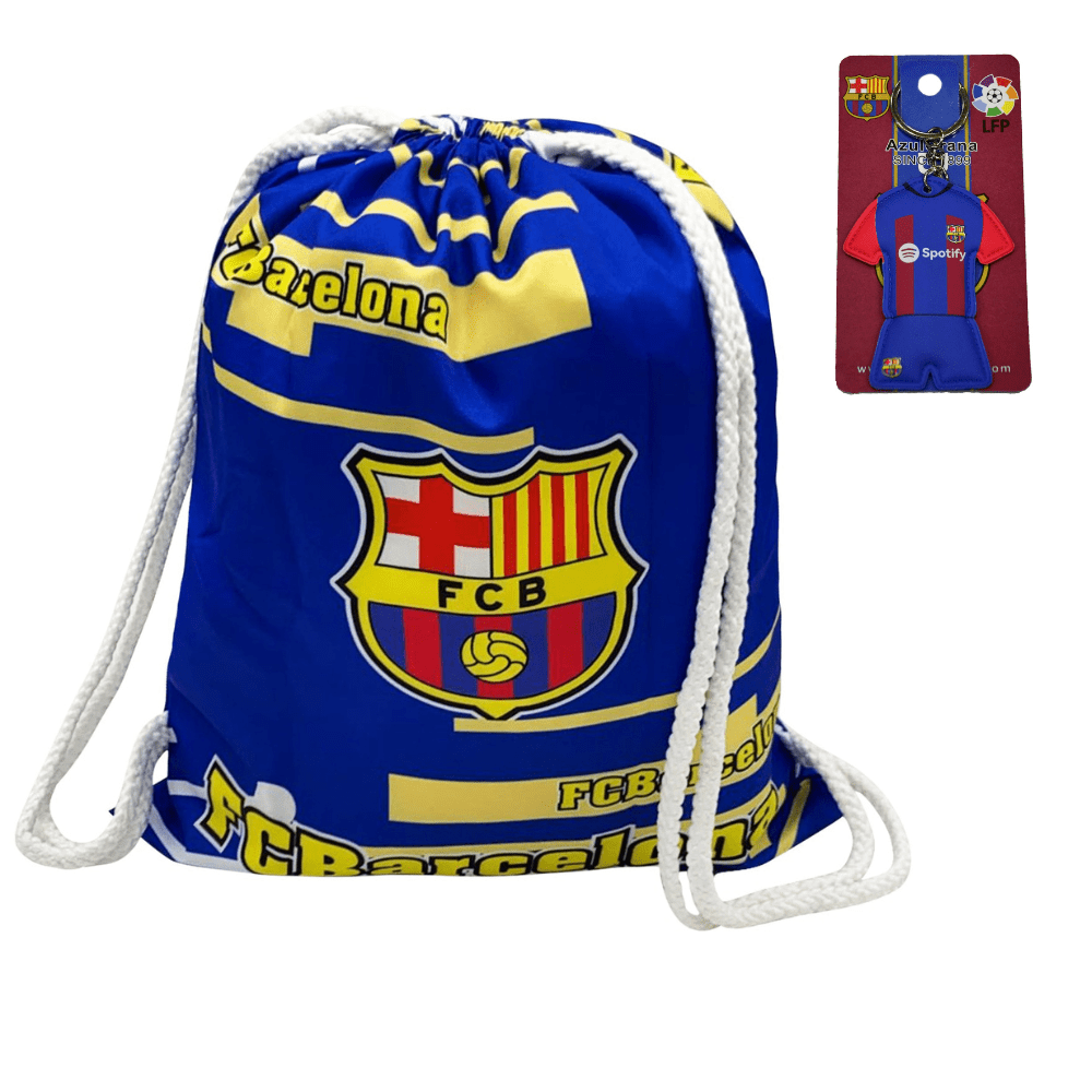 FC Barcelona rygsæk + nøglering - Lukaki.dkFC Barcelona rygsæk + nøglering