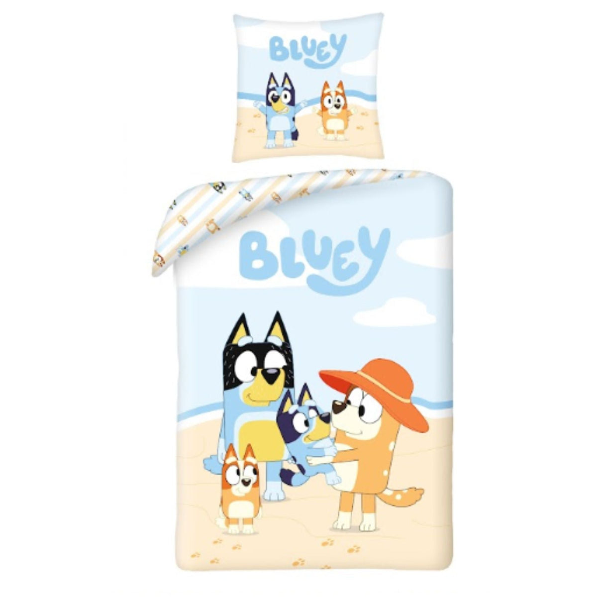 Bluey sengetøj - 140x200 cm. - Lukaki.dkBluey sengetøj - 140x200 cm.