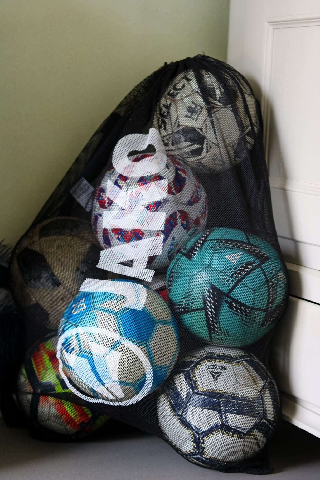 Ballnetz - für 10 Fußbälle