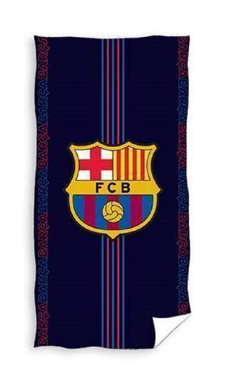 FC Barcelona badehåndklæde - 100% bomuld - 70x140 cm - Lukaki.dk