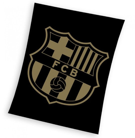 FC Barcelona fleecefilt - 130x160 cm.