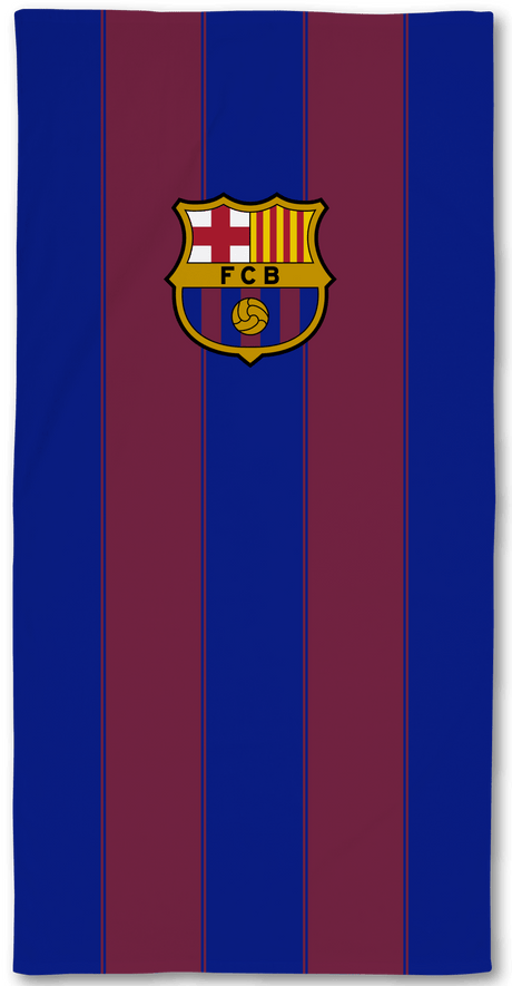 FC Barcelona håndklæde - 100% bomuld - 70x140 cm - Lukaki.dk