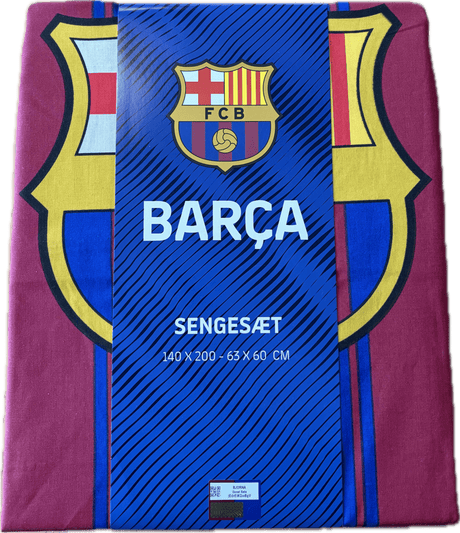 FC Barcelona sengetøj - 100% Bomuld - 140x200 cm - Lukaki.dk