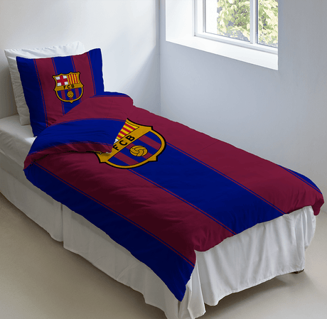 FC Barcelona sengetøj - 100% Bomuld - 140x200 cm. - Lukaki.dk