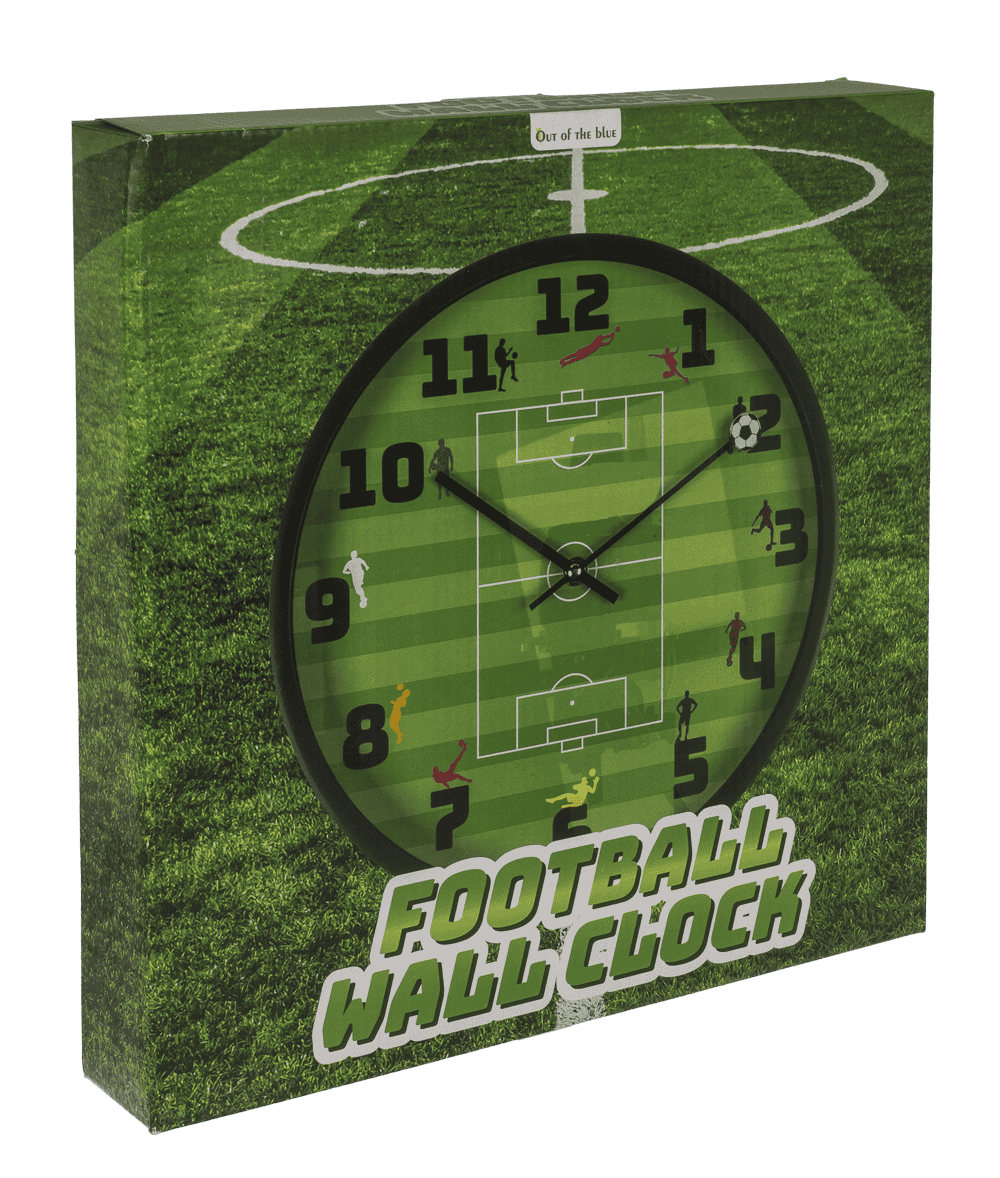 Fodbold vægur (30x30x4,5 cm.) - Lukaki.dkFodbold vægur (30x30x4,5 cm.)