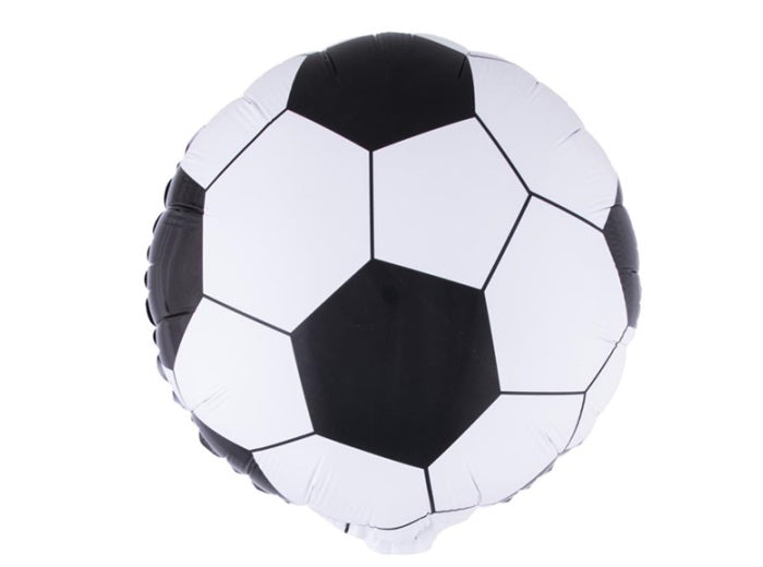 Fotbollsfolieballong - 46 cm.