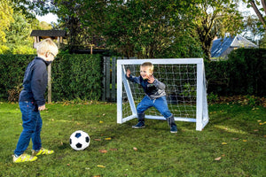 Homegoal Micro fodboldmål hvid - 125 x 100 cm - Lukaki.dkHomegoal Micro fodboldmål hvid - 125 x 100 cm