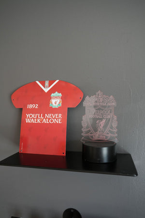 Liverpool FC skilt i metal (24x25 cm) - Lukaki.dk