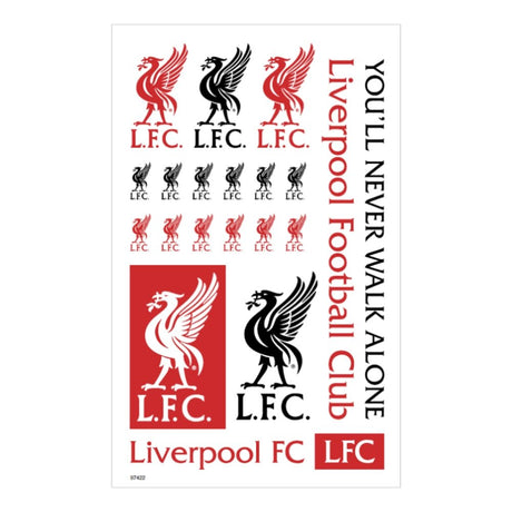Liverpool FC tatoveringer – falske tattoos til ægte Liverpool fans (20 stk) - Lukaki.dk