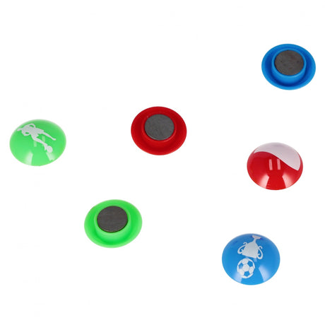 Magneter med fodboldtema - 6 stk. - Lukaki.dkMagneter med fodboldtema - 6 stk.