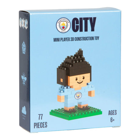 Manchester City 3D - Byggefigur fodboldspiller - Lukaki.dk