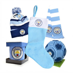 Manchester City Adventsgavepakke – 4 Gaver + Manchester City Julesok - Lukaki.dk