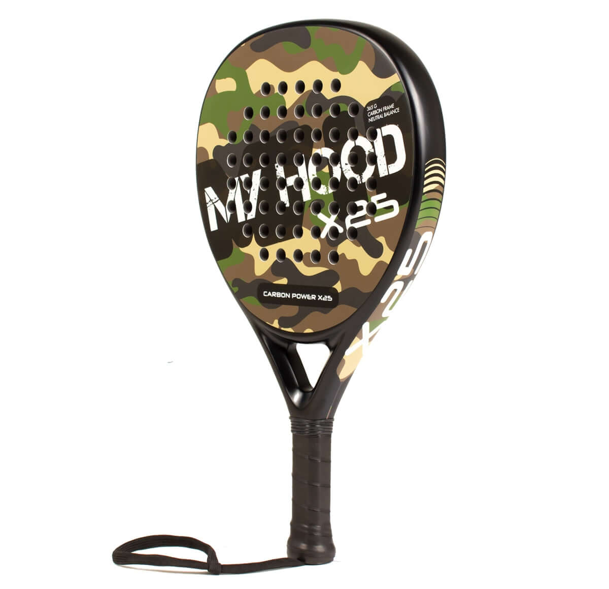 My Hood Padel Pack X25, Camo - (2 bat og 3 bolde) - Lukaki.dkMy Hood Padel Pack X25, Camo - (2 bat og 3 bolde)