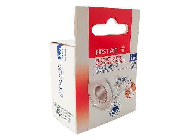 Plaster på rulle | 2,5cm x 5 meter - Lukaki.dkPlaster på rulle | 2,5cm x 5 meter