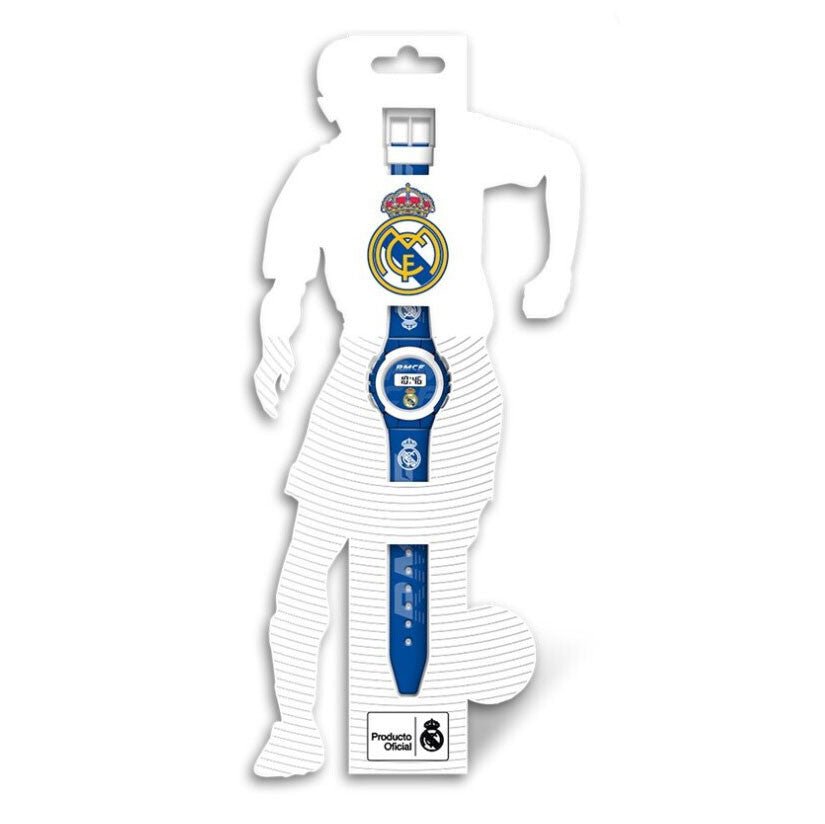 Real Madrid digitalt armbåndsur - blå - Lukaki.dk