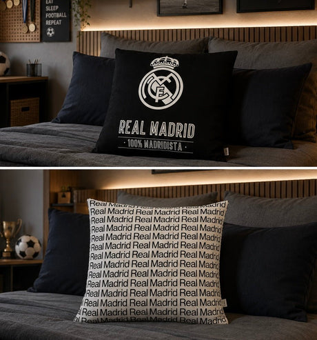 Real Madrid pude med fyld - 40x40 cm - Lukaki.dk