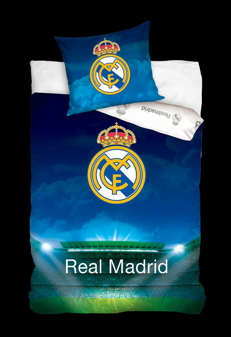 Real Madrid sengetøj - 135x200 cm. - Lukaki.dkReal Madrid sengetøj - 135x200 cm.