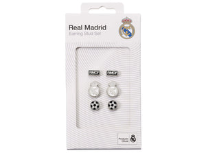 Real Madrid Øreringe - 3 designs i 1 pakke - Lukaki.dkReal Madrid Øreringe - 3 designs i 1 pakke
