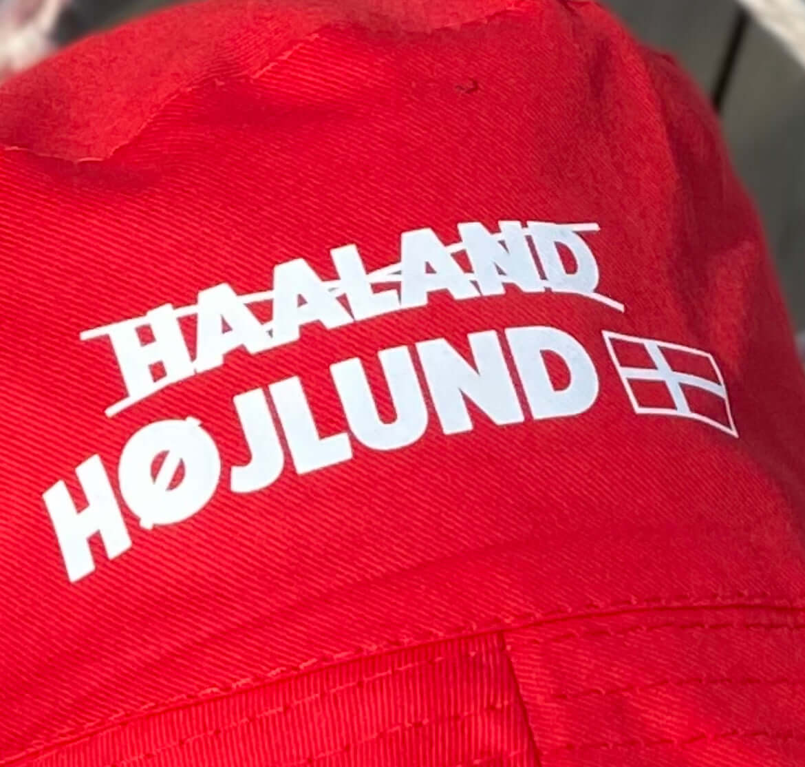 Højlund X Haaland "Højlund i hatten" mobbare hatt