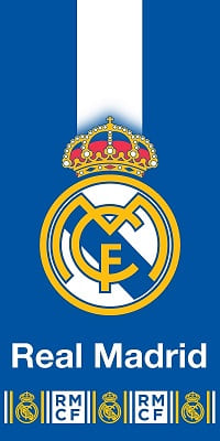 Real Madrid badhandduk - 70x140 cm.